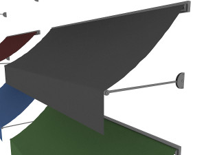 awning models Modello 3D