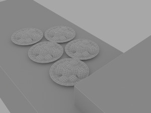 3d cafe counter 3D Model