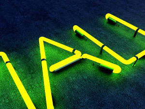 the mall neon sign 3D Model