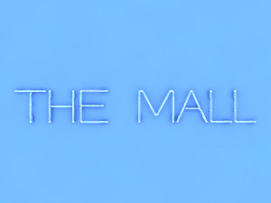 the mall neon sign 3D 모델