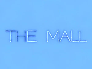 the mall neon sign 3D Model