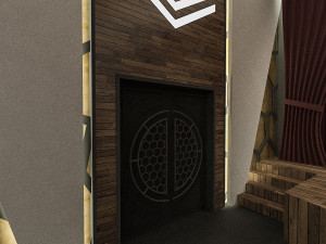 theater hall concept 3D-Modell