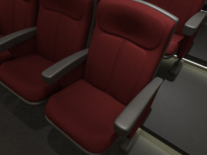 theater hall concept 3D-Modell