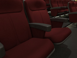 theater hall concept 3D-Modell