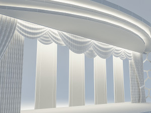 theater and cinema scene 3D 模型