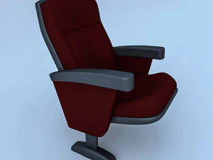 cinema theater chair 3D Model
