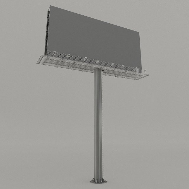 big billboard Modèle 3D .c4d .max .obj .3ds .fbx .stl .blend 
