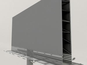 big billboard Modèle 3D
