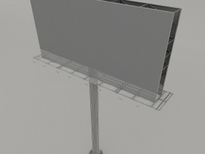 big billboard Modèle 3D