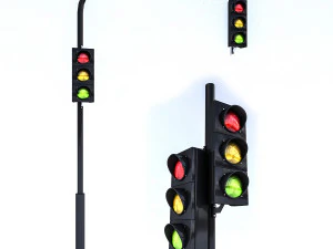 traffic lamp 3D Model
