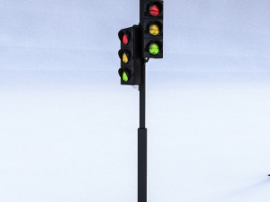 traffic lamp 3D Model