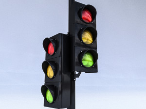 traffic lamp 3D Model