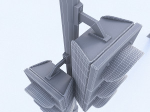 traffic lamp 3D Model