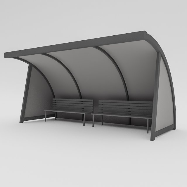 replacement bench Modelo 3D .c4d .max .obj .3ds .fbx .stl .blend 