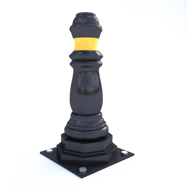 pole 3D Model .c4d .max .obj .3ds .fbx .stl .blend 