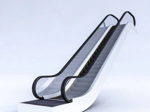 3d escalator 3D Model