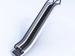 3d escalator 3D Model