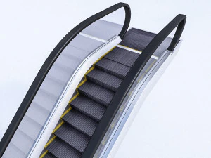 3d escalator 3D Model