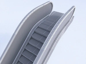 3d escalator 3D Model