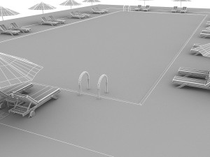 swimming pool 3D Model