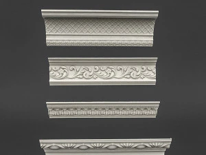 classic ceiling pattern 05 3D Model