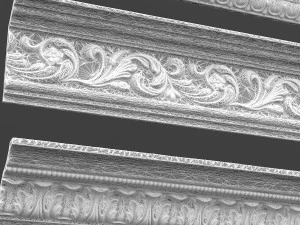 classic ceiling pattern 05 3D Model