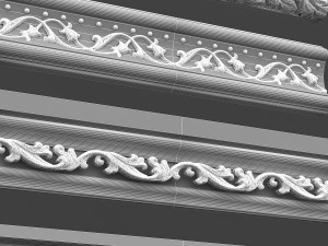 classic ceiling pattern 07 3D Model