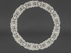 classic circle pattern 3D Model
