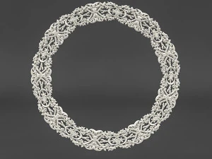 classic circle pattern 3D Model
