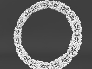 classic circle pattern 3D Model