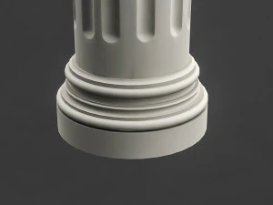 classic pattened column 01 3D Model