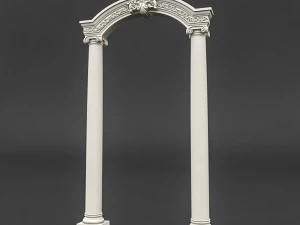 classic patterned door 02 3D Model