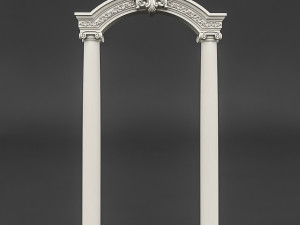 classic patterned door 02 3D-Modell