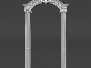 classic patterned door 02 3D-Modell