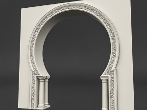 classic patterned door 05 3D-Modell