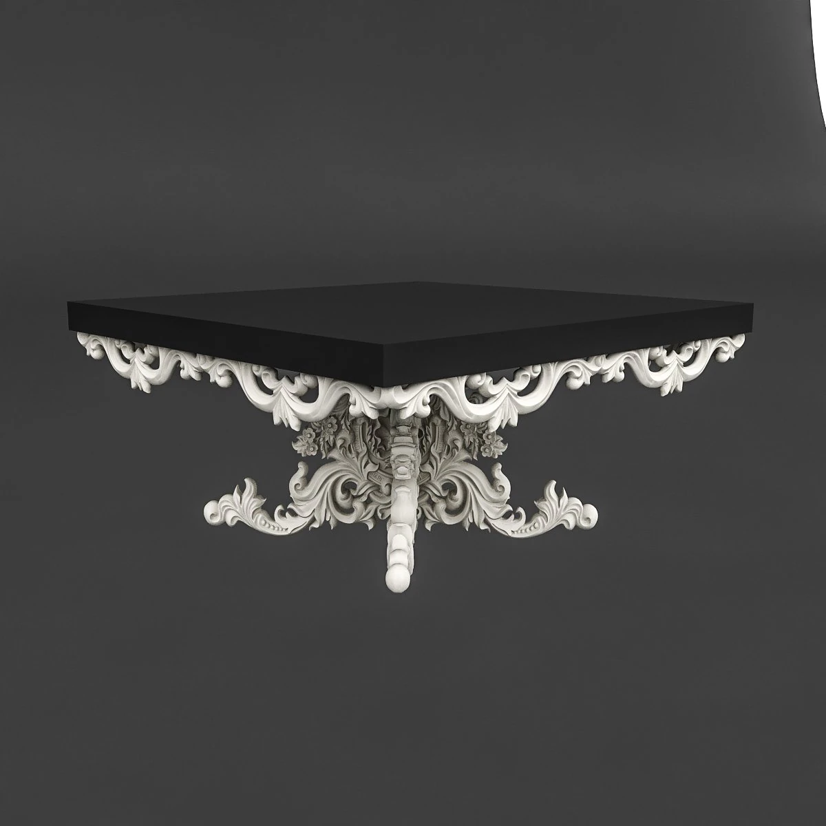 classic patterned table 03 3D Model .c4d .max .obj .3ds .fbx .stl .blend 