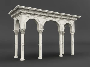 मस्जिद प्रवेश द्वार 01 3D मॉडल