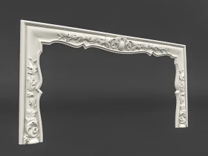 modelo de marco cl&aacute;sico Modelo 3D