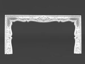 classical frame model 3D Model