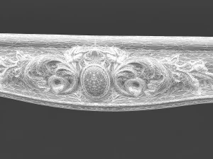 classical frame model 3D Model