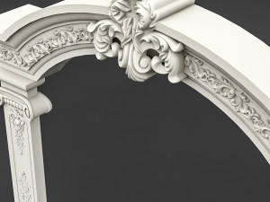 classic patterned window 01 3D-Modell