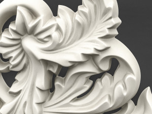 plaster pattern 02 3Dモデル