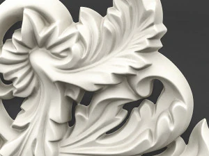 plaster pattern 02 3D Model