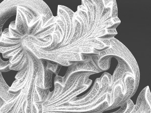 plaster pattern 02 3Dモデル