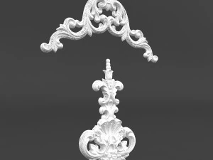 plaster pattern 03 3D Model