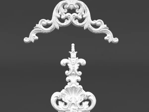 plaster pattern 03 3D Model