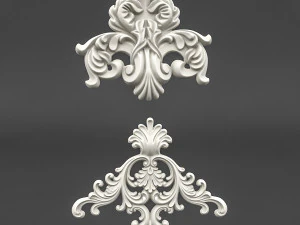 plaster pattern 04 3D Model