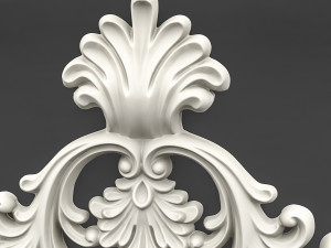plaster pattern 04 Model 3D