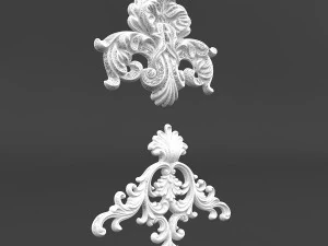 plaster pattern 04 3D Model