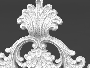 plaster pattern 04 Model 3D